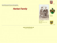 herbstfamily.de Webseite Vorschau