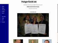 holgerseidl.de Webseite Vorschau