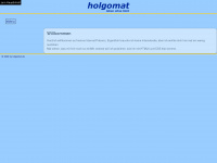holgomat.de Webseite Vorschau