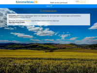 himmelblau24.de Webseite Vorschau