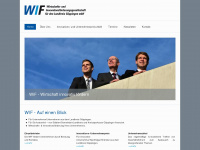 wif-gp.de Webseite Vorschau