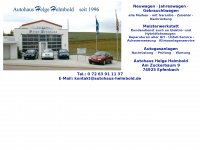 autohaus-helmbold.de Webseite Vorschau