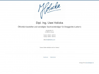holicka.com Webseite Vorschau