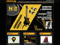 hercules-stands.info Webseite Vorschau