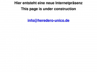 heredero-unico.de Webseite Vorschau