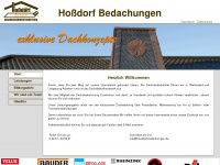 hossdorf-bedachungen.com Webseite Vorschau