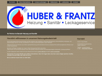 huber-frantz.de Webseite Vorschau