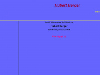 hubertberger.de Webseite Vorschau