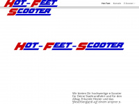 hot-feet.de Webseite Vorschau