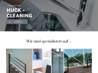 huck-clean.de Webseite Vorschau