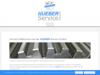 hueber-service.de Webseite Vorschau