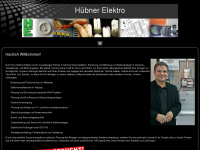 huebner-elektro.de Webseite Vorschau