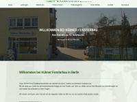 huebner-fensterbau-berlin.de Webseite Vorschau