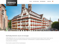 hirmer-immobilien.de Webseite Vorschau