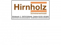 Hirnholz-schreinerwerkstatt.de