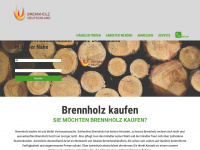 brennholz-deutschland.de Webseite Vorschau