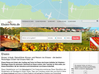 elsass-netz.de Webseite Vorschau