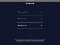phpbbx.de Webseite Vorschau