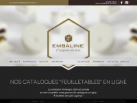 embaline.com Webseite Vorschau