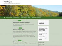 pwv-weyher.de Webseite Vorschau