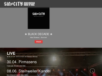 sin-city.de Webseite Vorschau