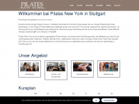 pilates-newyork.de Webseite Vorschau