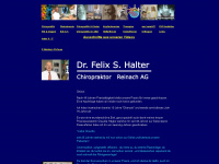 halter-chiropraktik.ch Webseite Vorschau