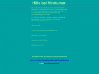 hirntumor-hilfe.de Webseite Vorschau