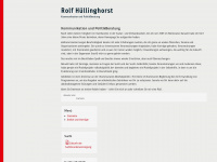 huellinghorst.info Webseite Vorschau