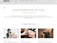 huelya-friseur.de Webseite Vorschau