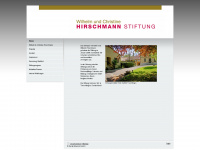 hirschmann-stiftung.de Webseite Vorschau