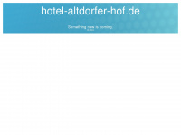 Hotel-altdorfer-hof.de