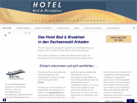 hotel-bed-breakfast.de Webseite Vorschau