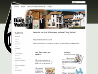 hotel-burg-waldau.de Webseite Vorschau