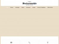 hotel-burkartsmuehle.de Webseite Vorschau
