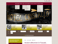 hotel-cristallo.org Webseite Vorschau