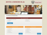 hotel-emmerich.de Webseite Vorschau