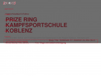 prize-ring.de Webseite Vorschau