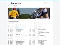 rudi-rennt.de Webseite Vorschau