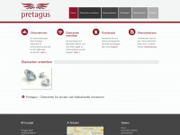 pretagus.de Webseite Vorschau