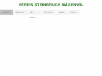 steinbruch-maegenwil.ch Webseite Vorschau