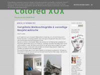 coloredxox.blogspot.com Webseite Vorschau
