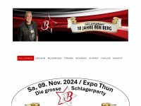 benberg.ch Webseite Vorschau