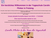 yoga-kurse.com Webseite Vorschau