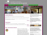 stadtkirche-burgstaedt.de Webseite Vorschau
