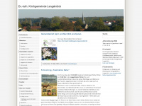 kirche-langebrück.de Webseite Vorschau