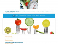 nahrungsmittelunverträglichkeitstest.at Webseite Vorschau