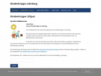 kinderkrippe-lehrberg.de Webseite Vorschau
