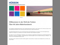 huesson.com Webseite Vorschau