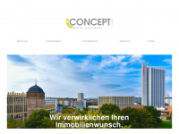 i-concept-gmbh.de Webseite Vorschau